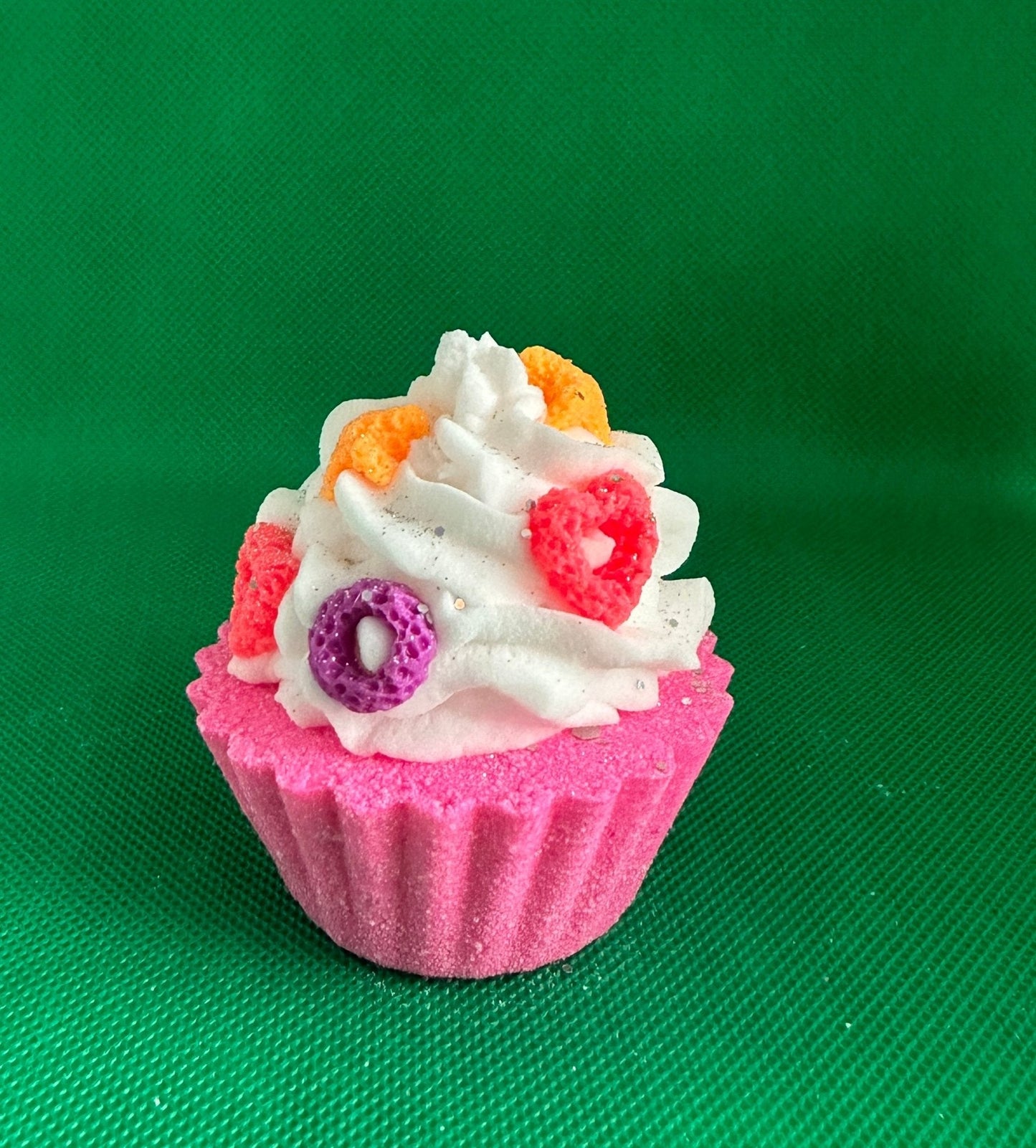 Birthday Cupcake Bath Bomb Set – 4 Bath Bombs with Bubble Bath Frosting & Gift Card - Bath & Body Products ByRawand