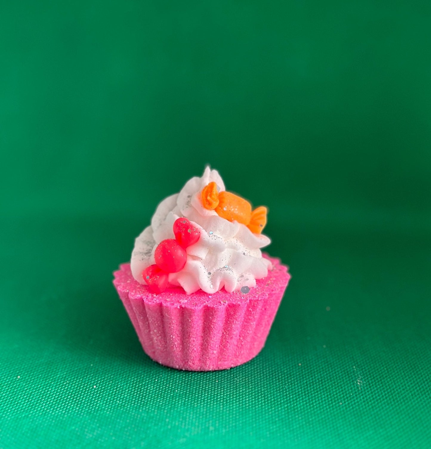 Birthday Cupcake Bath Bomb Set – 4 Bath Bombs with Bubble Bath Frosting & Gift Card - Bath & Body Products ByRawand