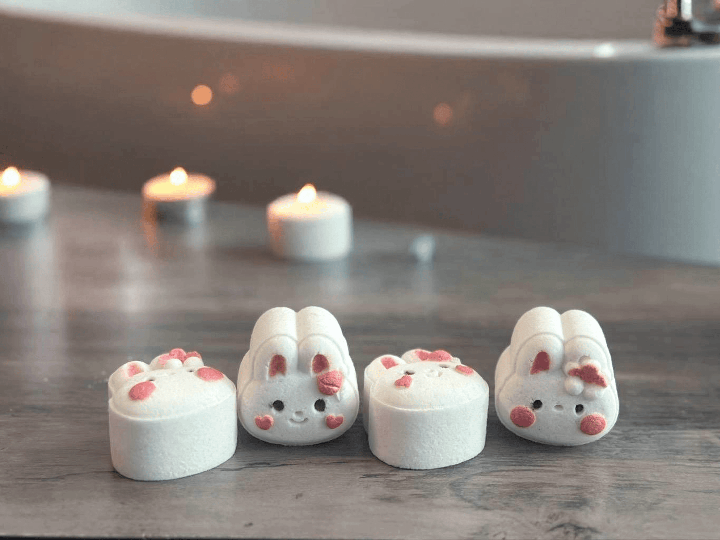 Bunny Bath Bombs, Easter Gifts, Easter Gifts for Kids, Easter Basket Fillers, Kids Bath, Candy Bath Bombs - Bath & Body Products ByRawand