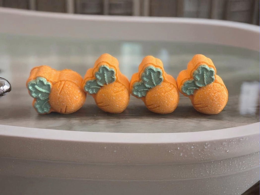 Bunny with a carrot Bath Bombs, Easter Gifts, Easter Gifts for Kids, Easter Basket Fillers, Kids Bath, Candy Bath Bombs Easter hunt - Bath & Body Products ByRawand
