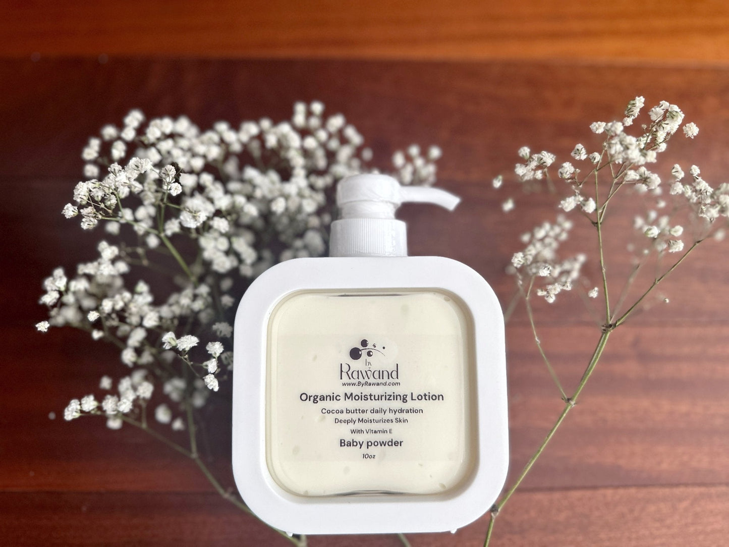 Cocoa Butter Lotion – Thick Moisturizer with Nourishing Oils - Bath & Body Products ByRawand