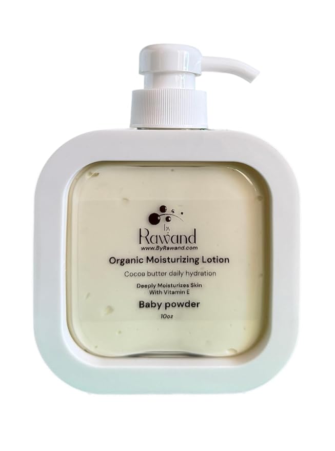 Cocoa Butter Lotion – Thick Moisturizer with Nourishing Oils - Bath & Body Products ByRawand