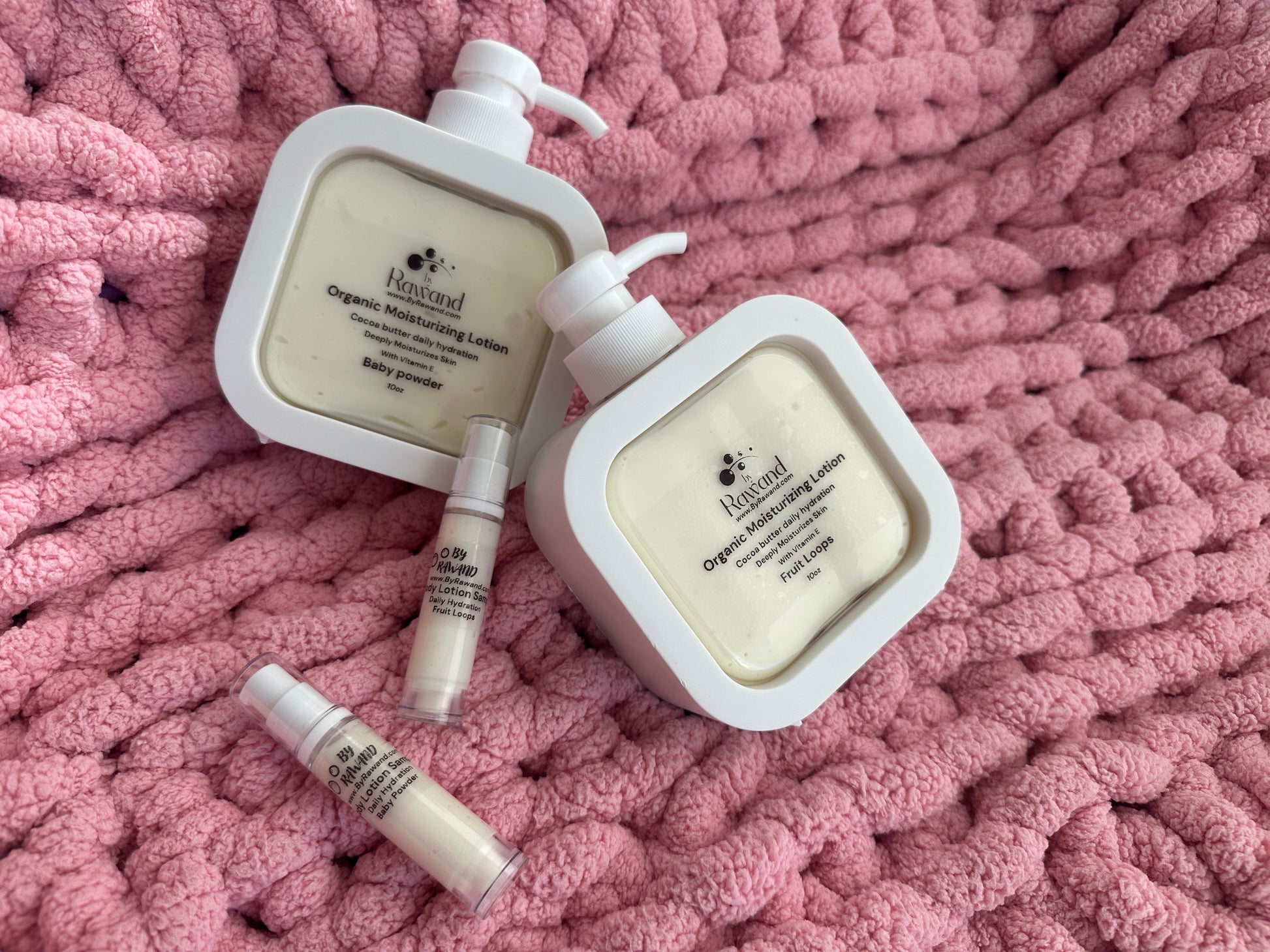 Cocoa Butter Lotion – Thick Moisturizer with Nourishing Oils - Bath & Body Products ByRawand