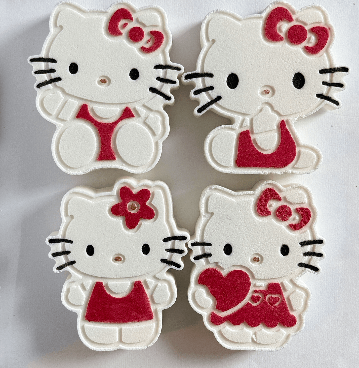 Cute Kitty bath bombs set of 4 - Bath & Body Products ByRawand