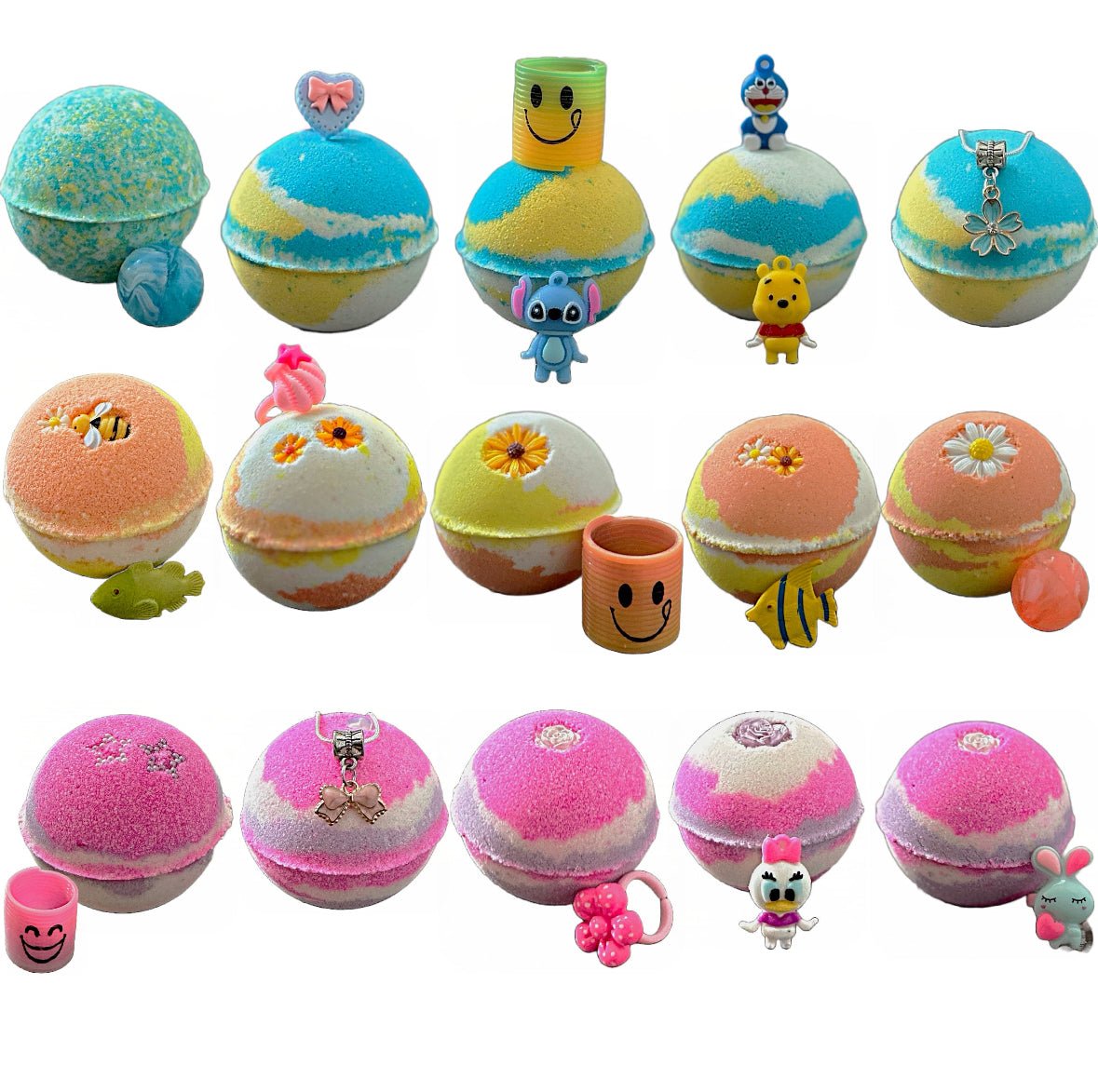 Kids bath bombs with random surprises - Bath & Body Products ByRawand
