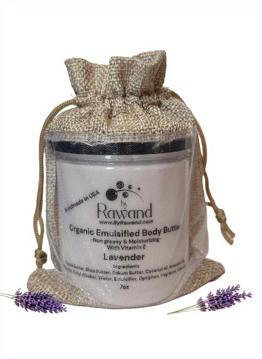 Lavender Moisturizing Buttercream with Hyaluronic acid & Vitamin E - Bath & Body Products ByRawand