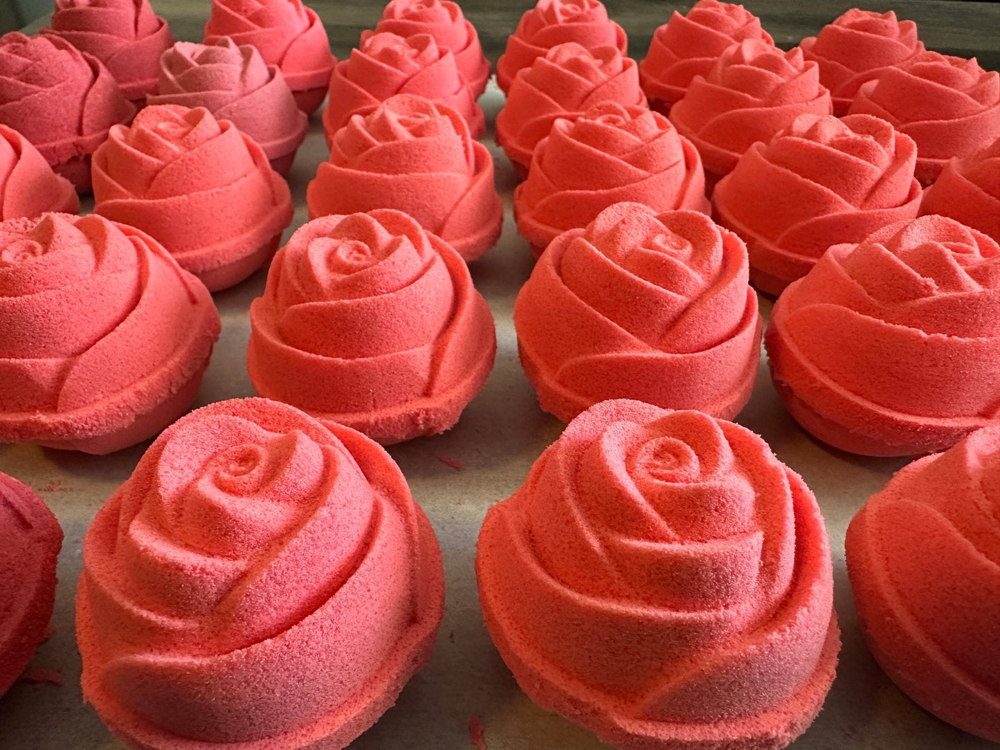 Rose bath bombs - Bath & Body Products ByRawand