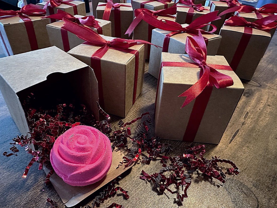 Rose bath bombs - Bath & Body Products ByRawand