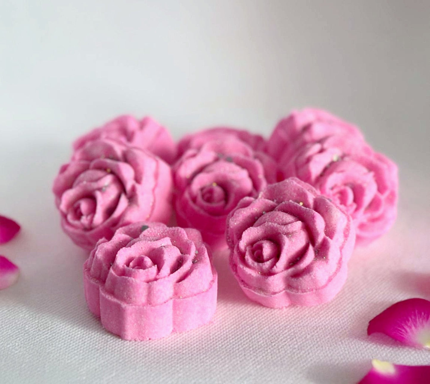 Small Rose Bath Bombs - Bath & Body Products ByRawand