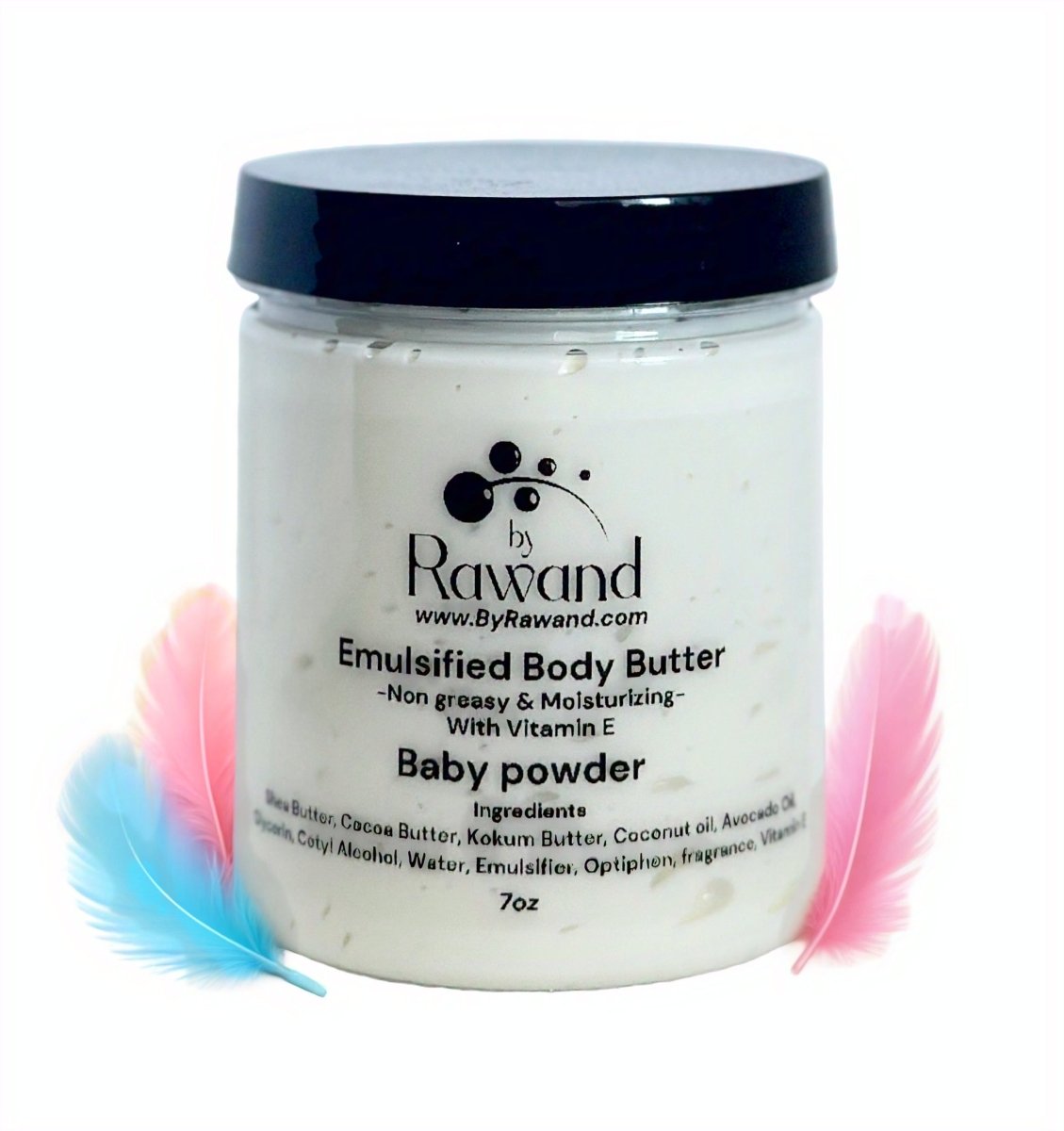 Baby Powder moisturizing buttercream with Hyaluronic acid & vitamin E - Bath & Body Products ByRawand