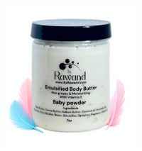 Baby Powder moisturizing buttercream with Hyaluronic acid & vitamin E - Bath & Body Products ByRawand