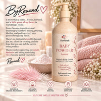 Baby Powder Scented Body Lotion - Bath & Body Products ByRawand