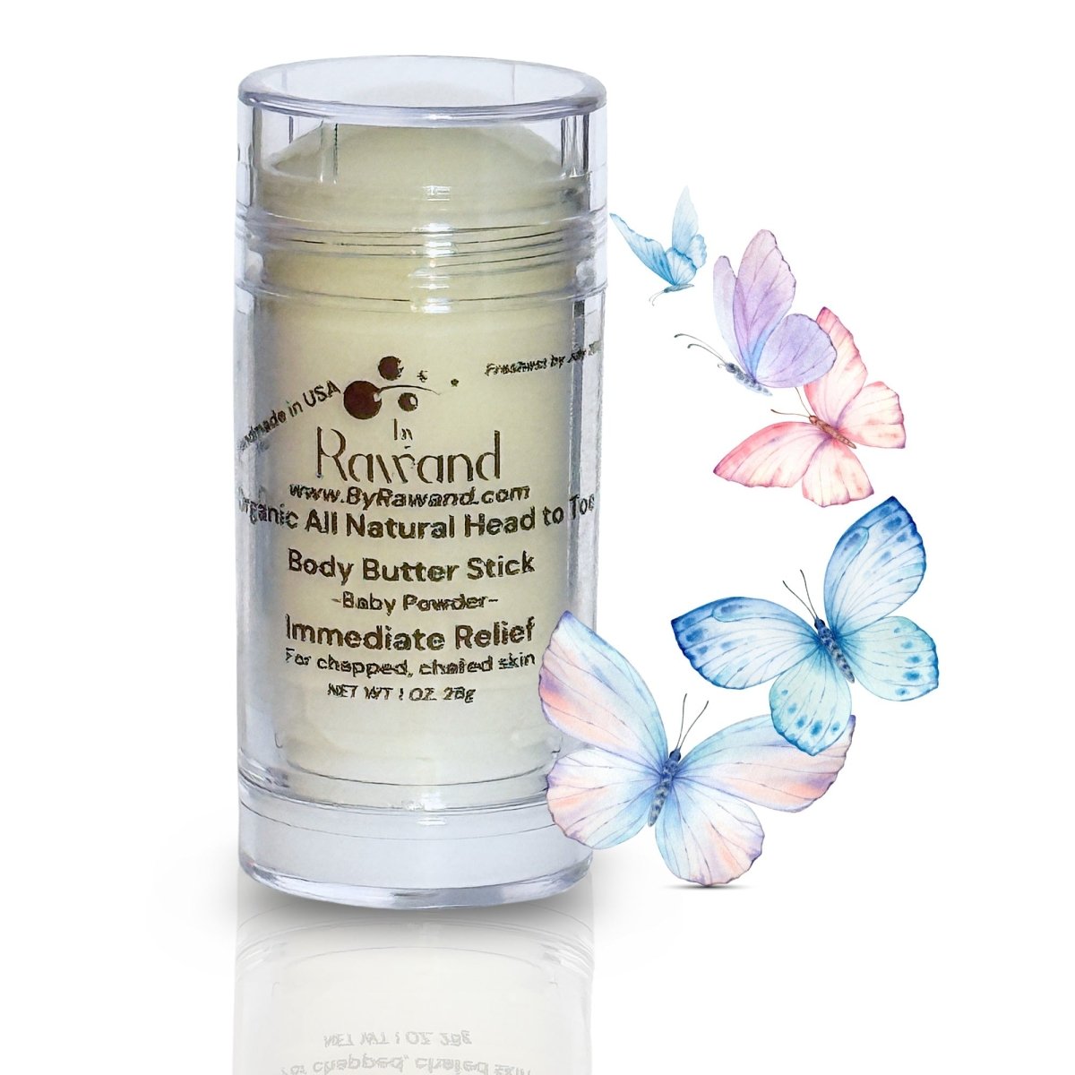 Body Butter Stick Immediate Relief for Chapped, Dry or Chafed Skin - Bath & Body Products ByRawand