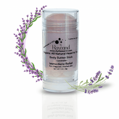 Body Butter Stick Immediate Relief for Chapped, Dry or Chafed Skin - Bath & Body Products ByRawand