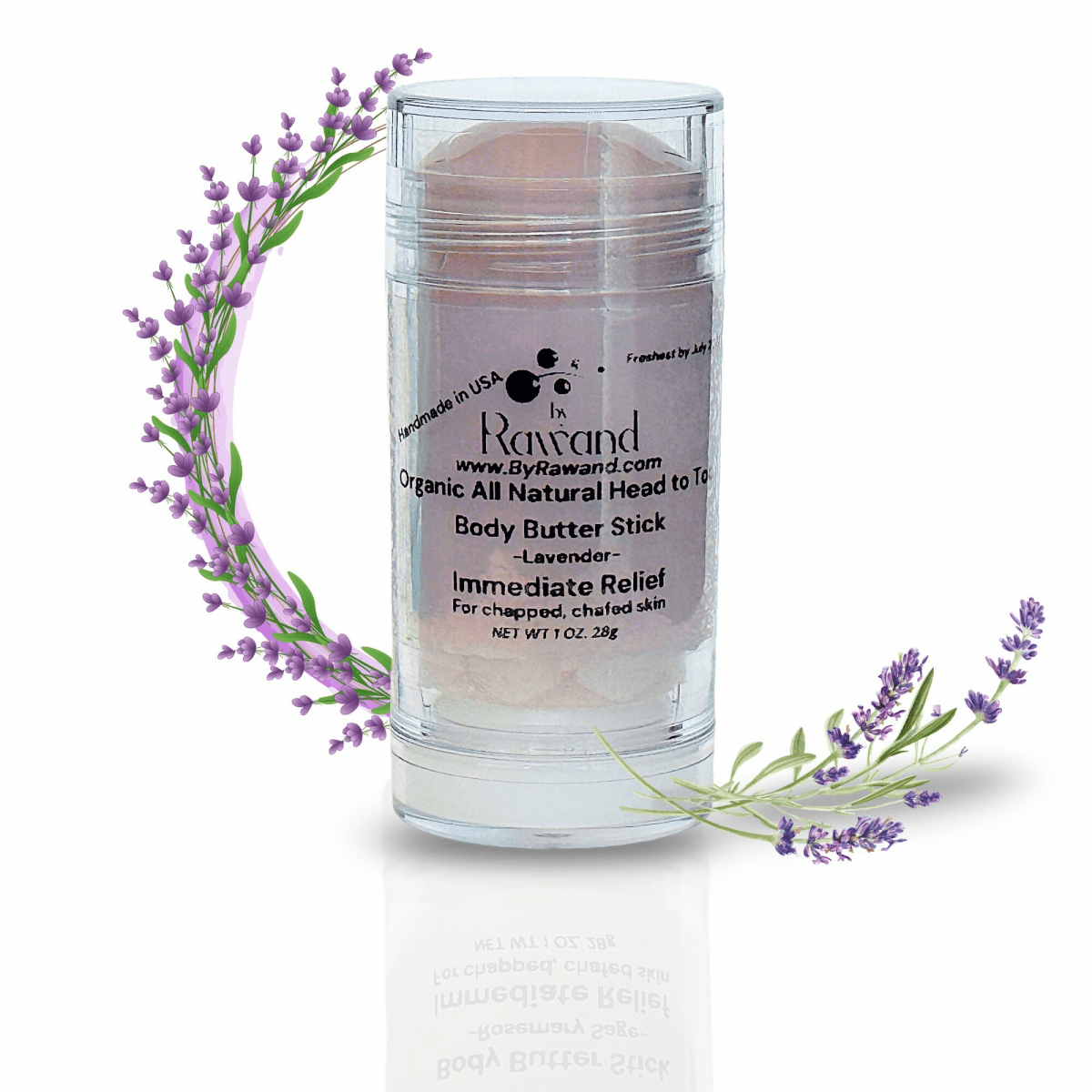 Body Butter Stick Immediate Relief for Chapped, Dry or Chafed Skin - Bath & Body Products ByRawand