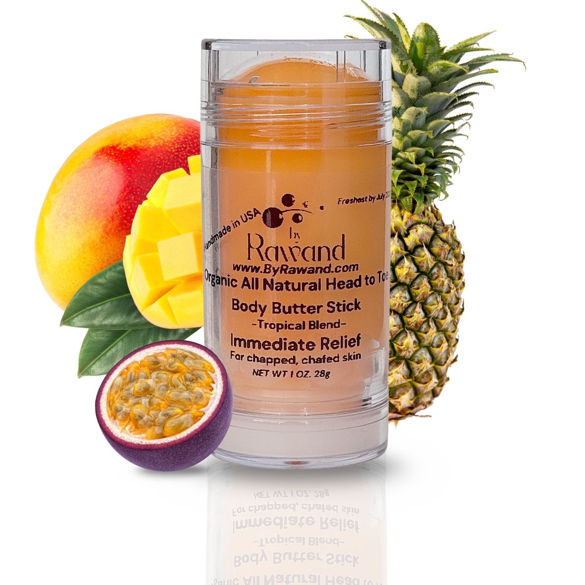 Body Butter Stick Immediate Relief for Chapped, Dry or Chafed Skin - Bath & Body Products ByRawand