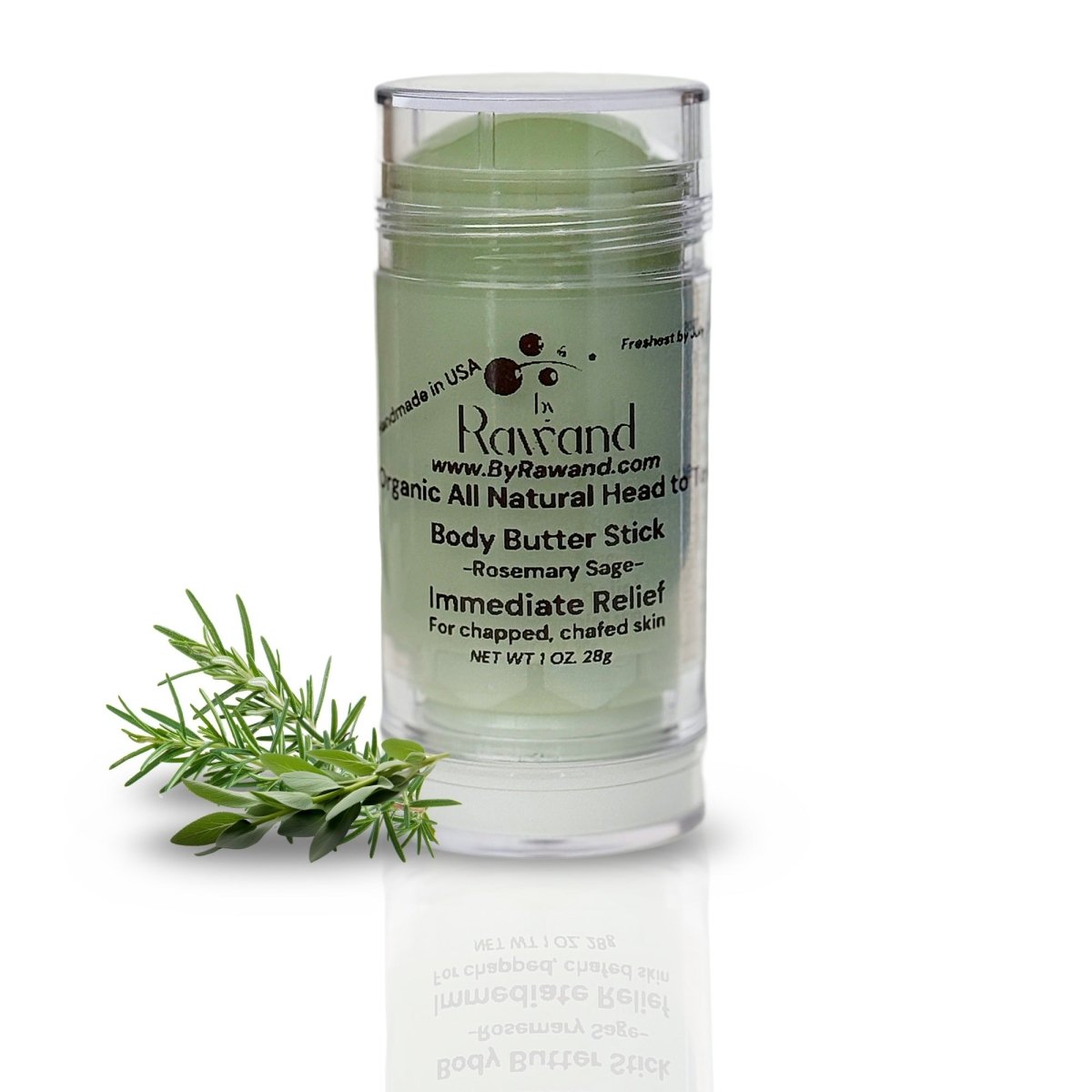 Body Butter Stick Immediate Relief for Chapped, Dry or Chafed Skin - Bath & Body Products ByRawand