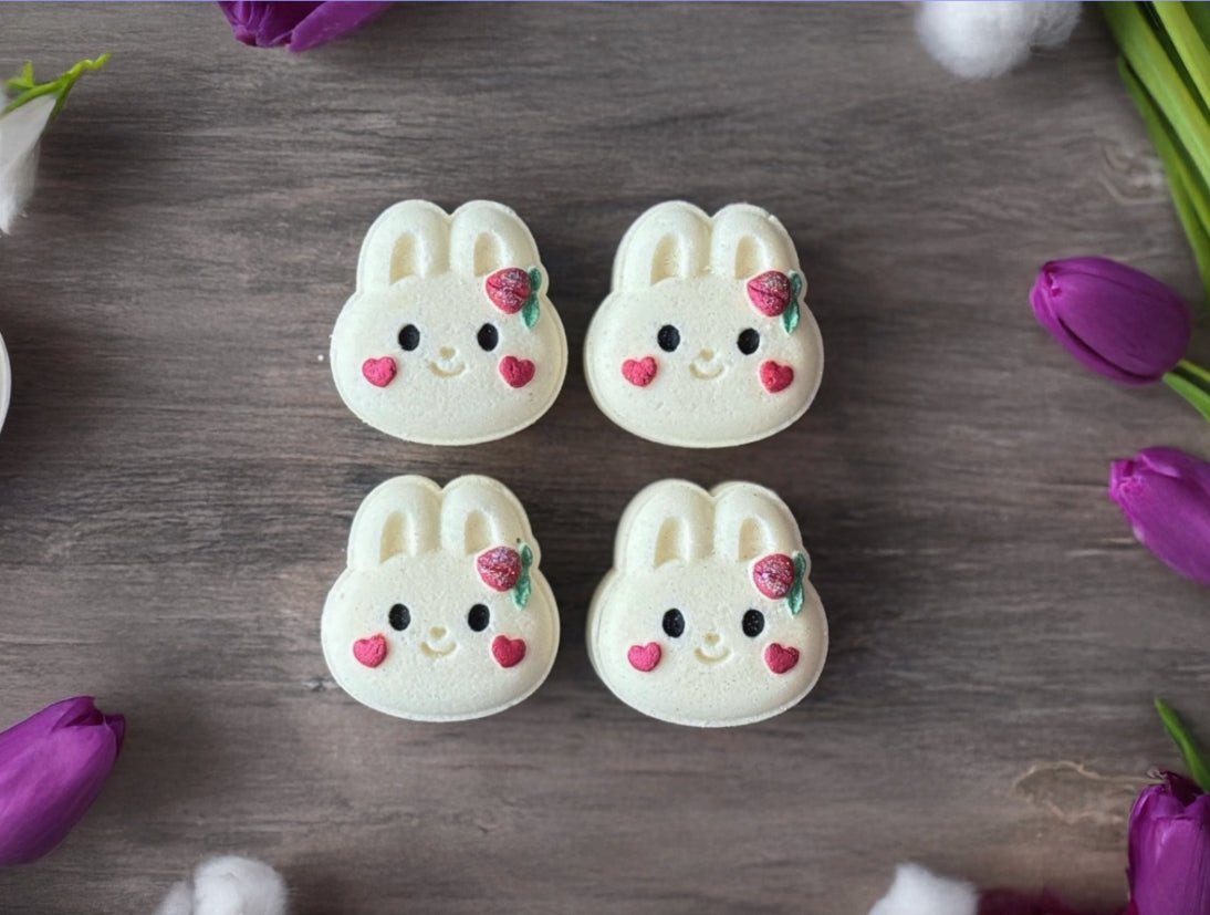 Bunny Bath Bombs, Easter Gifts, Easter Gifts for Kids, Easter Basket Fillers, Kids Bath, Candy Bath Bombs - Bath & Body Products ByRawand