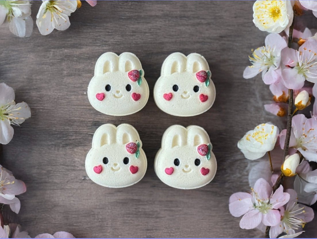 Bunny Bath Bombs, Easter Gifts, Easter Gifts for Kids, Easter Basket Fillers, Kids Bath, Candy Bath Bombs - Bath & Body Products ByRawand