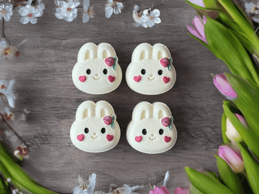 Bunny Bath Bombs, Easter Gifts, Easter Gifts for Kids, Easter Basket Fillers, Kids Bath, Candy Bath Bombs - Bath & Body Products ByRawand