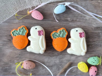 Bunny with a carrot Bath Bombs, Easter Gifts, Easter Gifts for Kids, Easter Basket Fillers, Kids Bath, Candy Bath Bombs Easter hunt, standing bunny - Bath & Body Products ByRawand