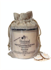 Coconut moisturizing buttercream with Hyaluronic acid & vitamin E - Bath & Body Products ByRawand