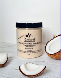 Coconut moisturizing buttercream with vitamin E - Bath & Body Products ByRawand