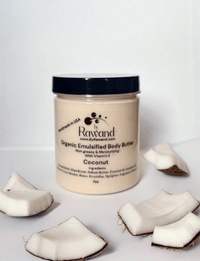 Coconut moisturizing buttercream with vitamin E - Bath & Body Products ByRawand