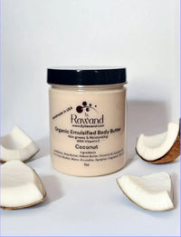 Coconut moisturizing buttercream with vitamin E - Bath & Body Products ByRawand