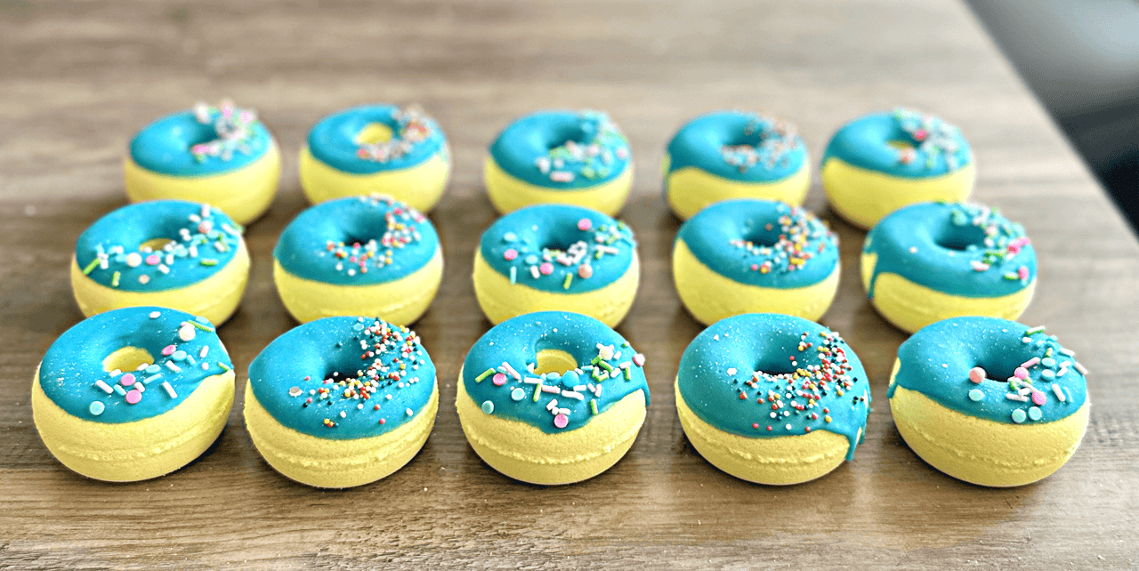 Donut Bath Bombs - Bath & Body Products ByRawand