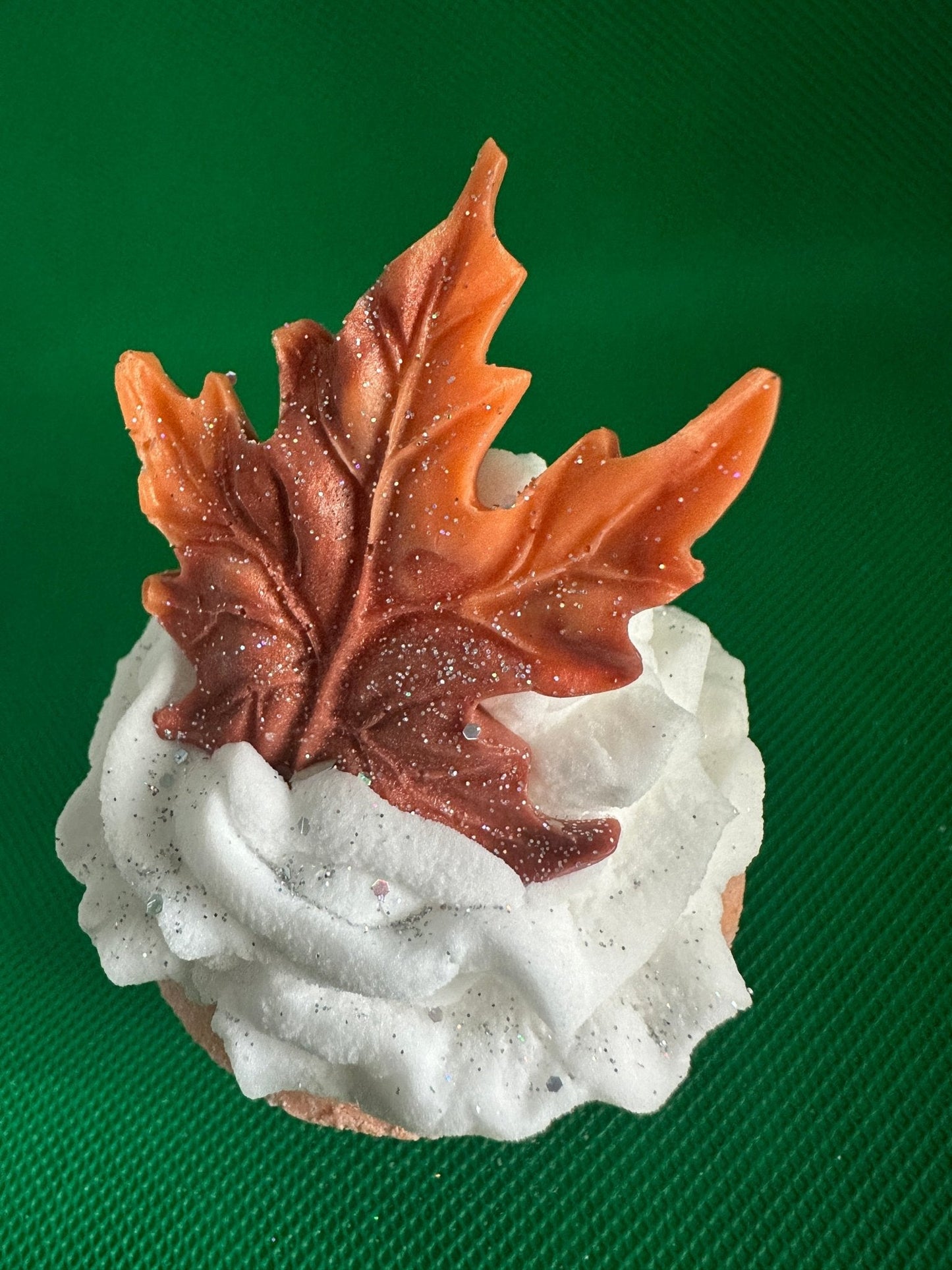 Fall Bath Bomb Gift Set – 4 Bubble Bath Bombs with Frosting & Soap Leaves - Bath & Body Products ByRawand