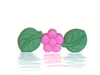 Flower with a leaf Bath bombs, spring bath bombs, summer bath bombs, party favors, Alice in wonderland, gift - Bath & Body Products ByRawand