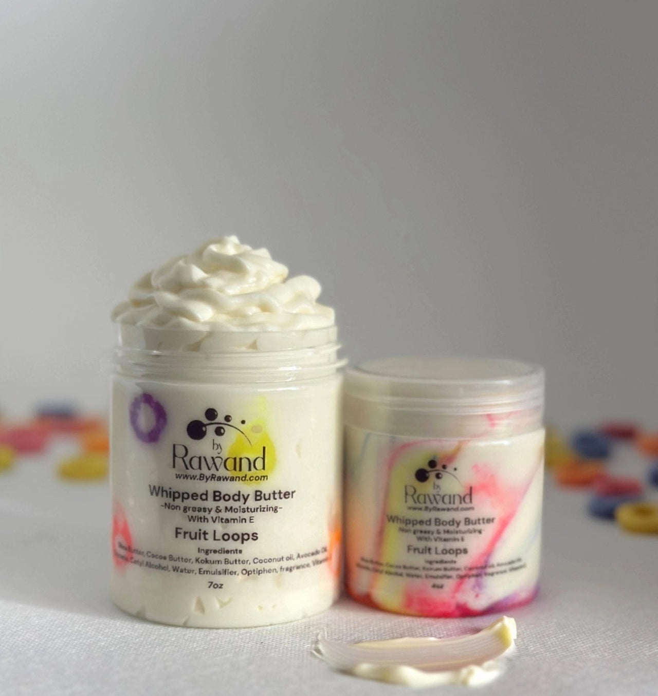Fruit Loops moisturizing buttercream with vitamin E - Bath & Body Products ByRawand