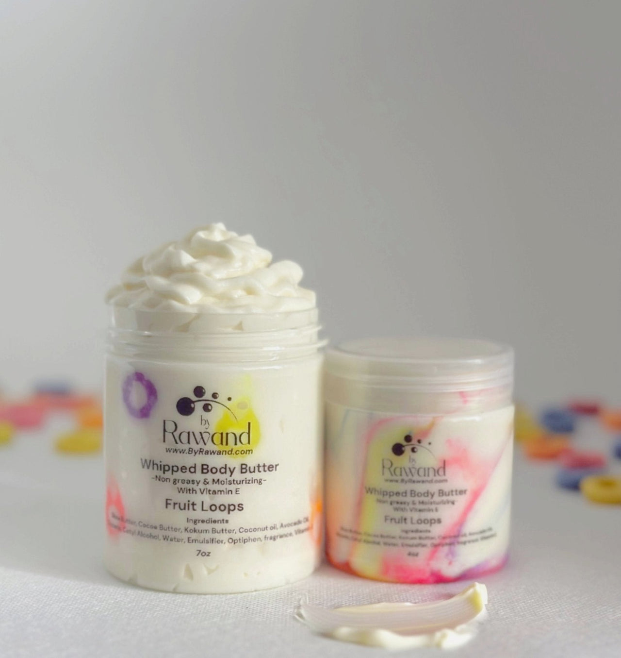 Fruit Loops moisturizing buttercream with vitamin E - Bath & Body Products ByRawand