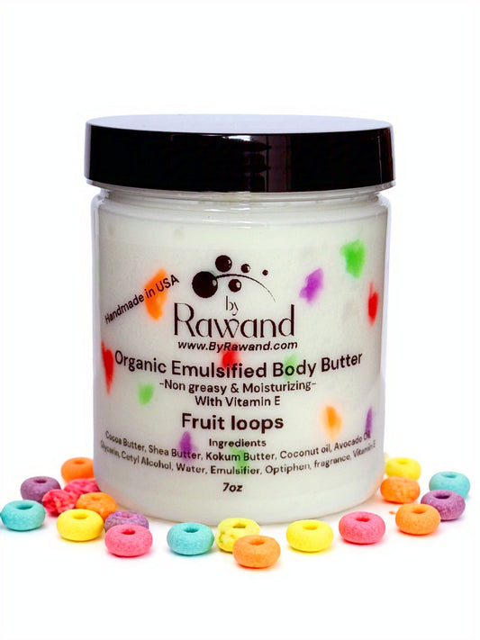 Fruit Loops moisturizing buttercream with vitamin E - Bath & Body Products ByRawand