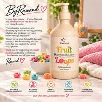 Fruit Loops Scented Body Lotion - Bath & Body Products ByRawand