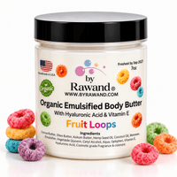 Fruity Loops Moisturizing Body Butter with Hyaluronic Acid & vitamin E - Bath & Body Products ByRawand