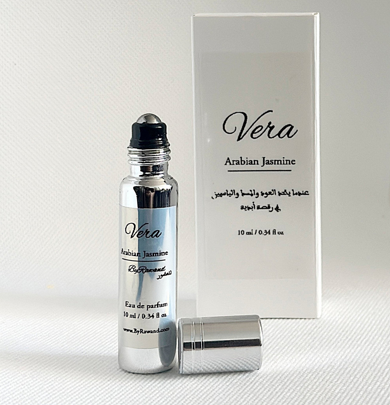 Handmade Arabian Jasmine & Oud Rollerball Perfume 10ml - Bath & Body Products ByRawand