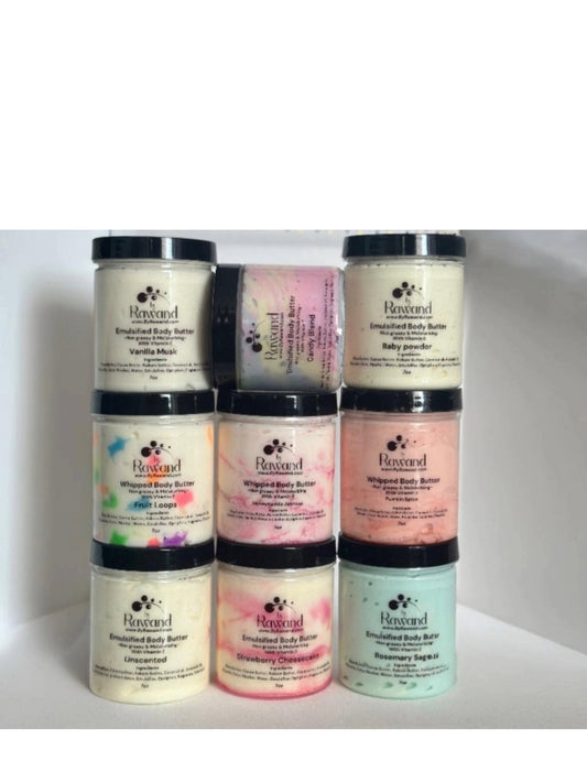 Handmade buttercream with vitamin E - Bath & Body Products ByRawand