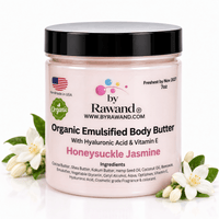 Honeysuckle Jasmine moisturizing buttercream with Hyaluronic acid & vitamin E - Bath & Body Products ByRawand