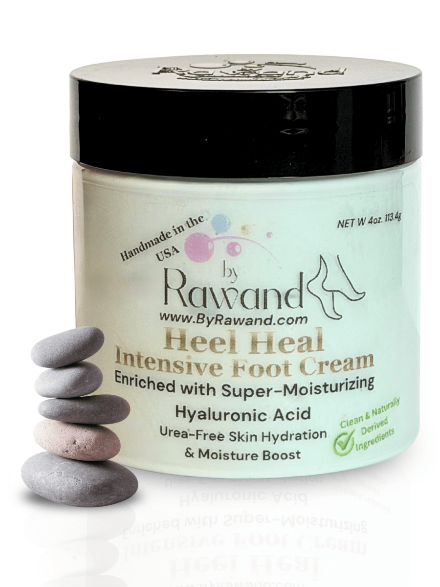 Intensive Hyaluronic Acid Cream For Cracked Heels and Dry Feet - Bath & Body Products ByRawand
