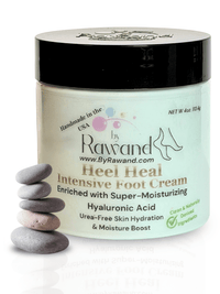 Intensive Hyaluronic Acid Cream For Cracked Heels and Dry Feet - Bath & Body Products ByRawand
