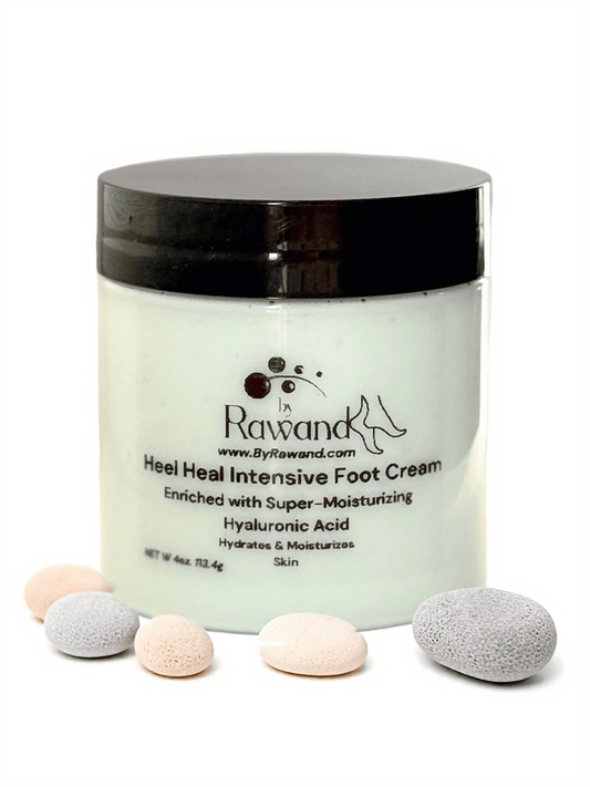 Intensive Hyaluronic Acid Cream For Cracked Heels and Dry Feet - Bath & Body Products ByRawand