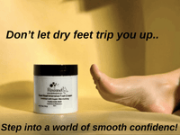 Intensive Hyaluronic Acid Cream For Cracked Heels and Dry Feet - Bath & Body Products ByRawand