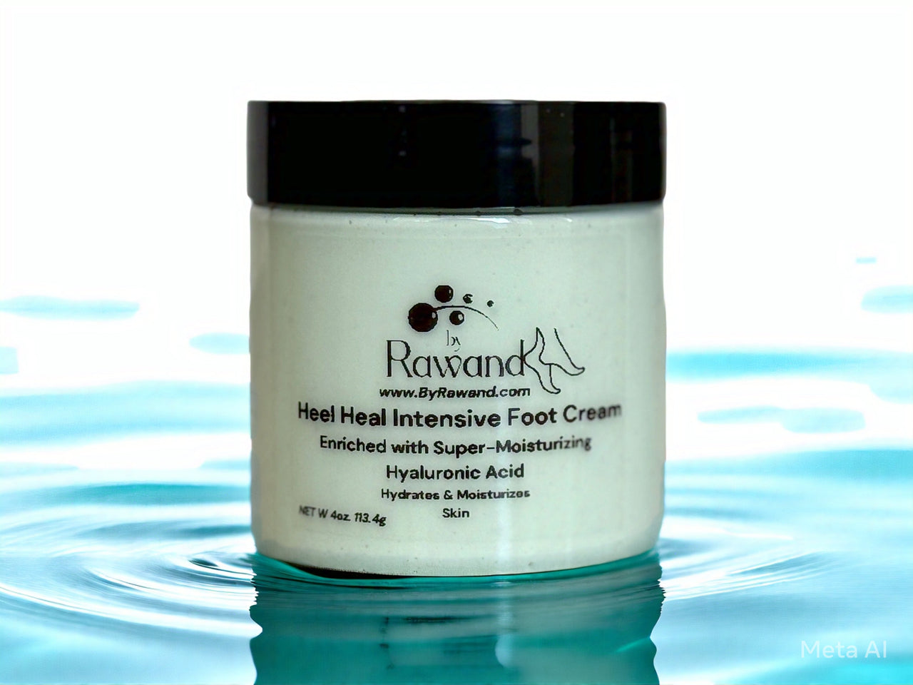 Intensive Hyaluronic Acid Cream For Cracked Heels and Dry Feet - Bath & Body Products ByRawand