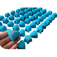 Mini hearts and stars organic bath bombs (0.5 oz) - Bath & Body Products ByRawand