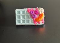 Organic Waffle Bath Bombs with soap decoration - Bath & Body Products ByRawand
