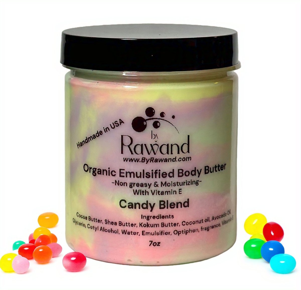 Our Candy Blend moisturizing buttercream with Hyaluronic acid & vitamin E - Bath & Body Products ByRawand