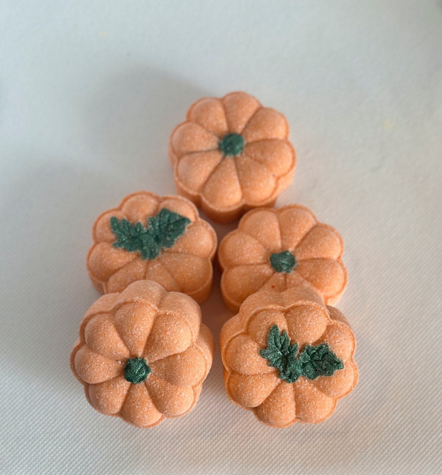 Pumpkin shaped Bath Bombs, pumpkin spice scented - Bath & Body Products ByRawand