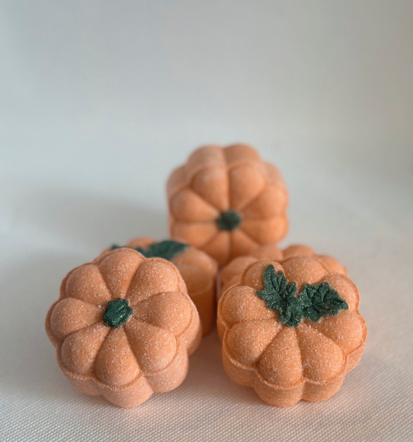 Pumpkin shaped Bath Bombs, pumpkin spice scented - Bath & Body Products ByRawand